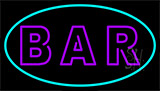 Purple Bar LED Neon Sign