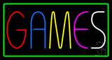 Games With Border LED Neon Sign