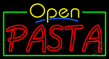 Open Double Stroke Pasta LED Neon Sign