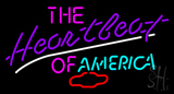 The Heartbeat Of America LED Neon Sign