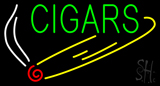 Green Cigars LED Neon Sign