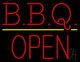 Bbq Block Open LED Neon Sign