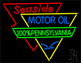 Seaside Motor Oil LED Neon Sign