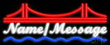 Custom Bridge LED Neon Sign