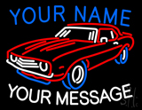 Custom Car 10 LED Neon Sign