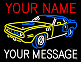Custom Car 9 LED Neon Sign