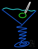 Multi Colored Martini Glass LED Neon Sign