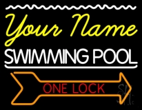 Custom Swimming Pool LED Neon Sign
