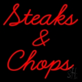 Steaks And Chops LED Neon Sign