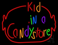 Kid In A Candy Store LED Neon Sign