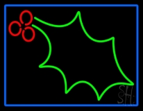 Christmas Holly LED Neon Sign