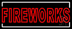 Double Stroke Fireworks LED Neon Sign