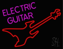Electric Guitar LED Neon Sign