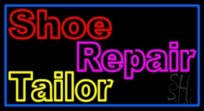 Shoe Repair Tailor LED Neon Sign