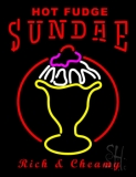 Hot Fudge Sundae LED Neon Sign