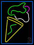 Ice Cream Cone LED Neon Sign