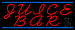 Red Juice Bar LED Neon Sign