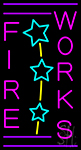 Fire Work Multi Color 2 LED Neon Sign