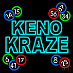 Keno Kraze LED Neon Sign