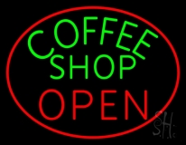 Coffee Shop Open LED Neon Sign