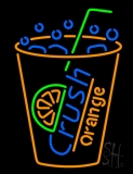 Crush Orange Soda LED Neon Sign