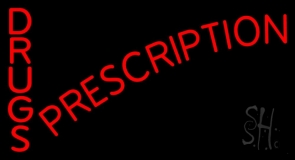 Drugs Prescription LED Neon Sign