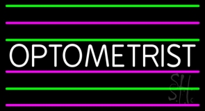 Simple Optometrist LED Neon Sign