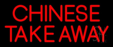 Chinese Take Away LED Neon Sign