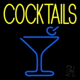 Cocktails LED Neon Sign