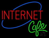 Internet Cafe LED Neon Sign