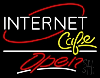 Internet Cafe Open LED Neon Sign