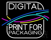 Digital Print For Packaging LED Neon Sign