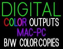 Digital Printing LED Neon Sign