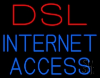 Dsl Internet Access LED Neon Sign