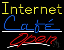 Internet Cafe Open LED Neon Sign