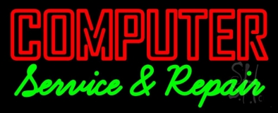 Computer Service And Repair LED Neon Sign