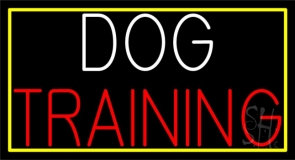 Dog Training Block 1 LED Neon Sign