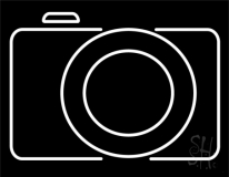 Camera Icon LED Neon Sign
