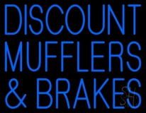 Discount Muflers And Brakes LED Neon Sign