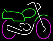 Motorcycle Multicolored Logo LED Neon Sign