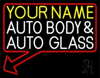 Custom Auto Body And Glass 1 LED Neon Sign