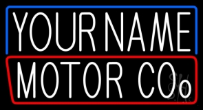 Custom Double Stroke Motor LED Neon Sign