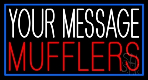 Custom Red Mufflers 1 LED Neon Sign