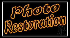 Photo Restoration LED Neon Sign