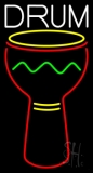 Djembe Drum 2 LED Neon Sign