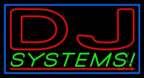 Dj Systems 2 LED Neon Sign