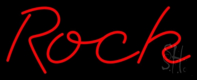 Red Rock Cursive 1 LED Neon Sign