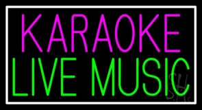 Karaoke Live Muisc LED Neon Sign
