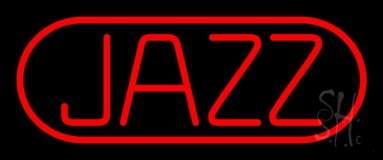 Red Jazz Block LED Neon Sign