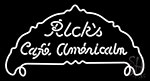 Ricks Cafe Americain  LED Neon Sign
